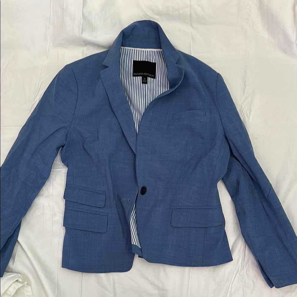 Banana Republic Blue Women's Blazer